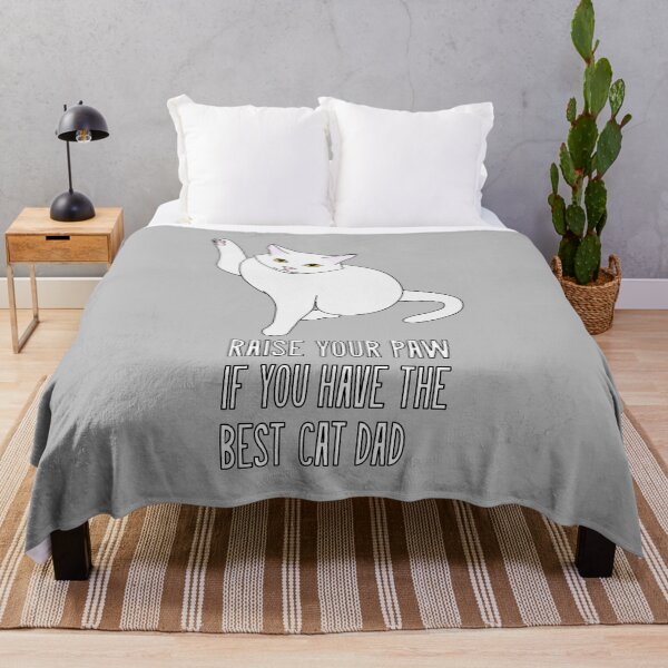 Item preview, Dad of White Cat designed and sold by Psuchemay.