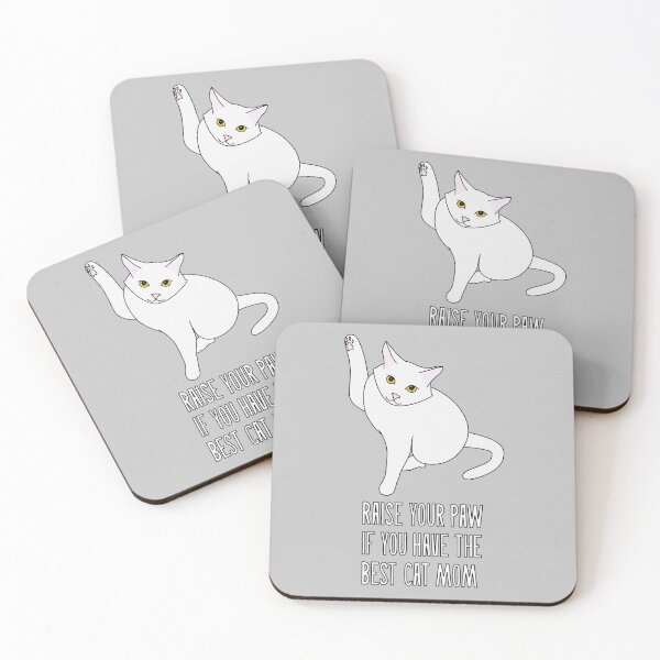 Item preview, Mom of White Cat designed and sold by Psuchemay.