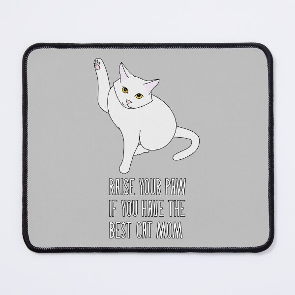 Item preview, Mom of White Cat designed and sold by Psuchemay.