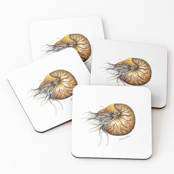 Item preview, Nautilus (mustard) designed and sold by artofealain.