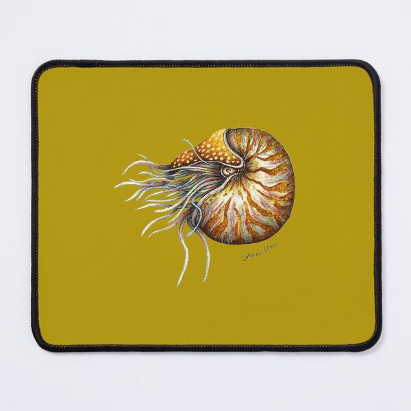 Item preview, Nautilus (mustard) designed and sold by artofealain.