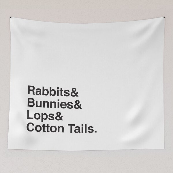 Item preview, Rabbits & Bunnies & Lops & Cotton Tail designed and sold by jazzydevil.