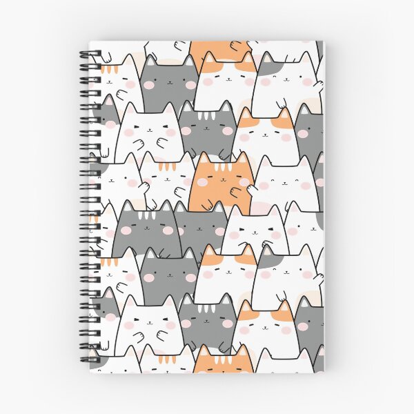 Item preview, Adorable Cat Pastel Pattern designed and sold by Huynhdesign.