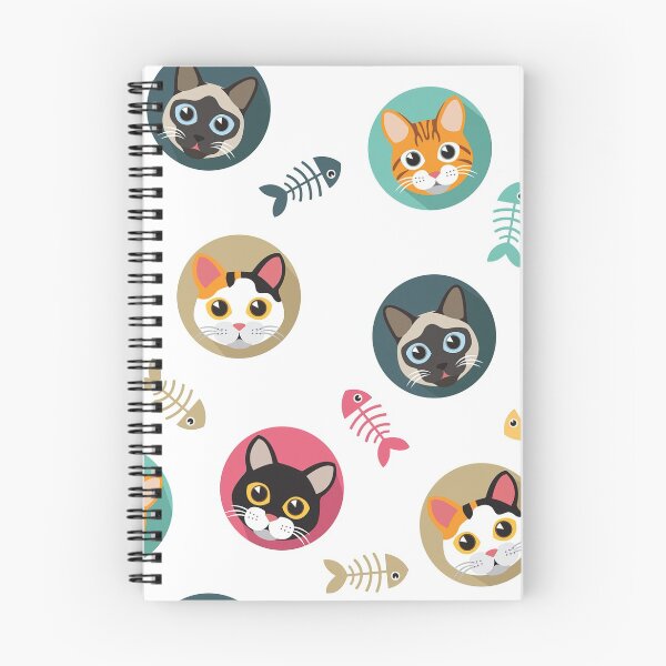 Item preview, Cat And Fishbone Pattern designed and sold by Huynhdesign.
