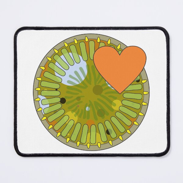 Item preview, Diatom - Cyclotella (green) designed and sold by DiatomsATTACK.