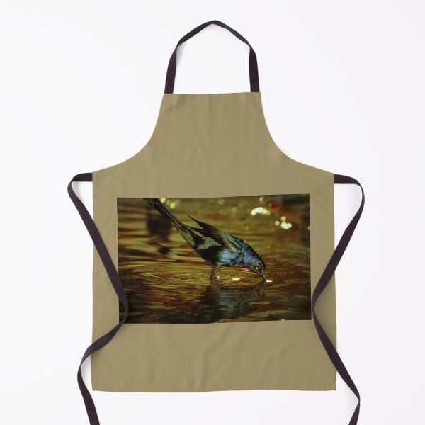 Item preview, Grackle Bird Drinking From a Fountain designed and sold by K D Graves Photography.