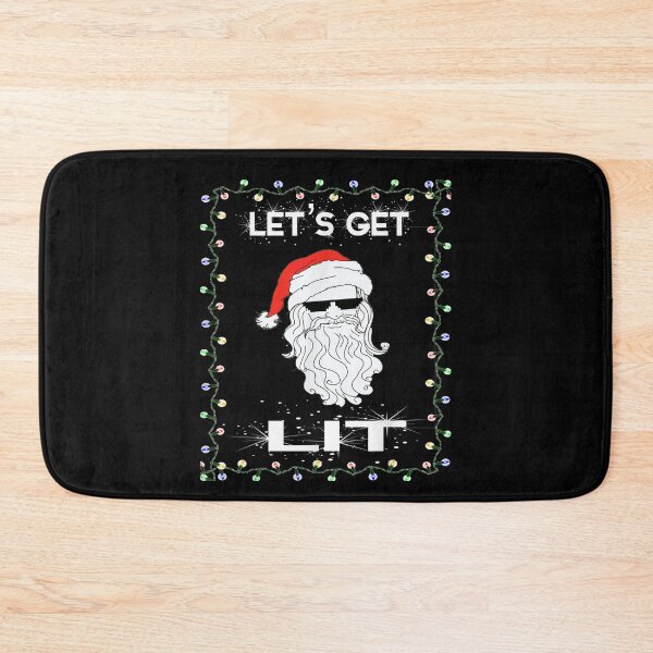 Item preview, Let's Get Lit Funny Christmas Drinking designed and sold by NaomiTankersly.