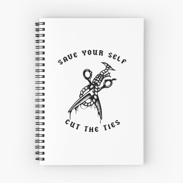 Item preview, CUT THE TIES (B&W) designed and sold by thegoodfiend.