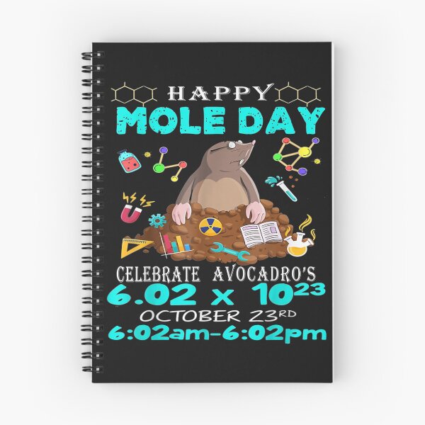 Item preview, Happy Mole Day October 23rd Funny Chemistry Science T-Shirt designed and sold by Dieter-Marshall.