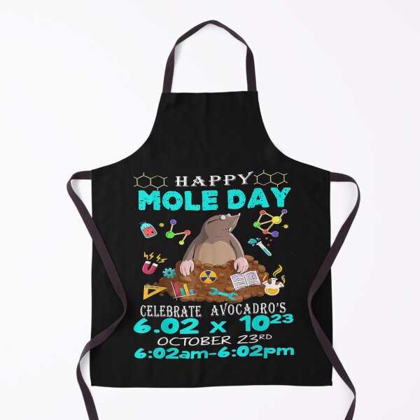 Item preview, Happy Mole Day October 23rd Funny Chemistry Science T-Shirt designed and sold by Dieter-Marshall.