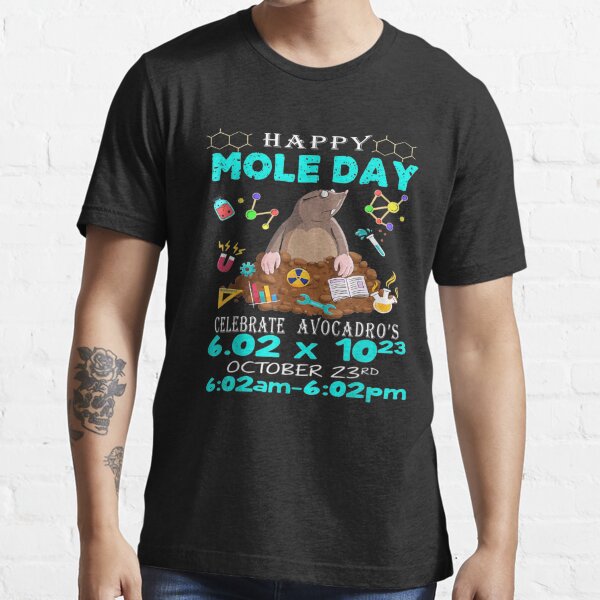 Mole Day Problems Avogadro's Number T-shirt Personalized -  Finland