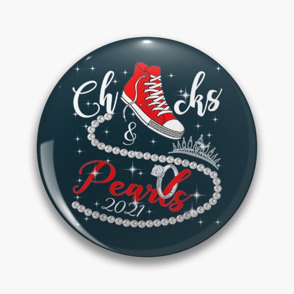 Item preview, Chucks Pearls 2021 Black T-Shirt designed and sold by RachelCine.