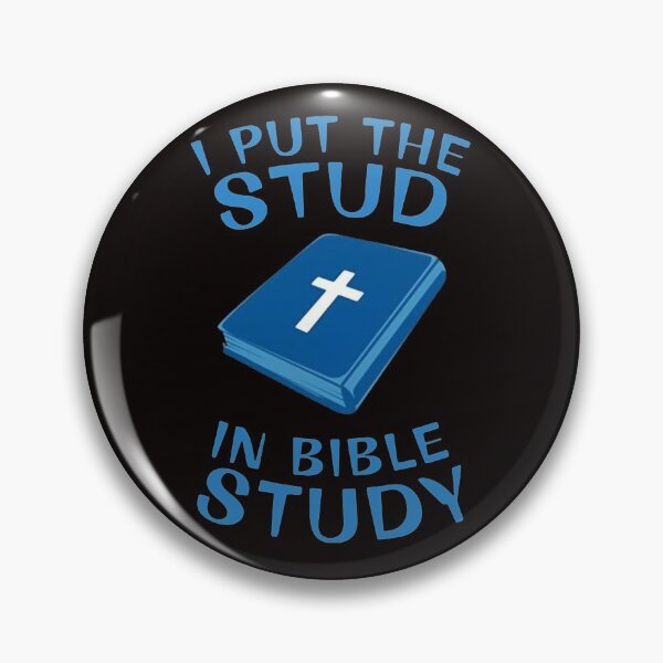 Item preview, Christian I Put The Stud In Bibble Study   designed and sold by MANDY-DSN.
