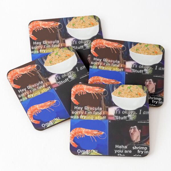 Item preview, shrimp fried rice designed and sold by milkymintshoppe.