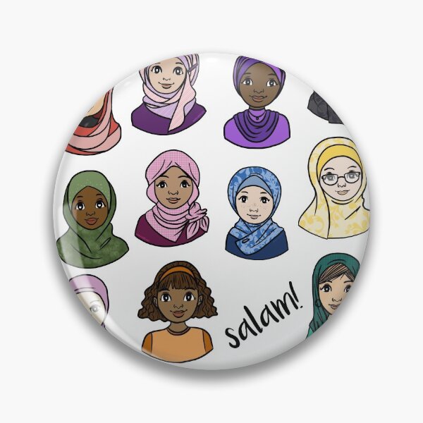 Item preview, Original Muslim Me Hijabi Cartoons designed and sold by Emma Apple.