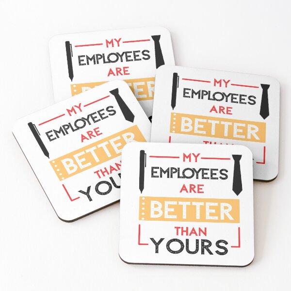 Item preview, My Employees Are Better Than Yours Stickers designed and sold by SugarrMonkey.
