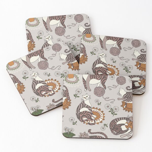 Item preview, Cat Pastel Pattern designed and sold by Huynhdesign.