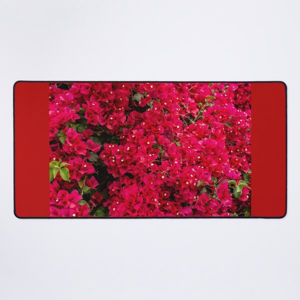 Bougainvillea Desk Mat
