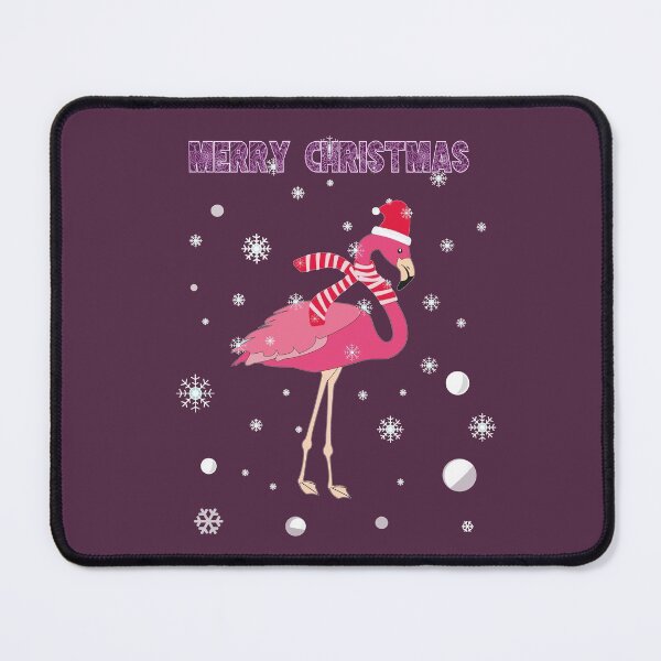 Item preview, Merry Christmas flamingo designed and sold by Astralia.