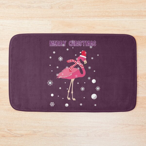 Item preview, Merry Christmas flamingo designed and sold by Astralia.