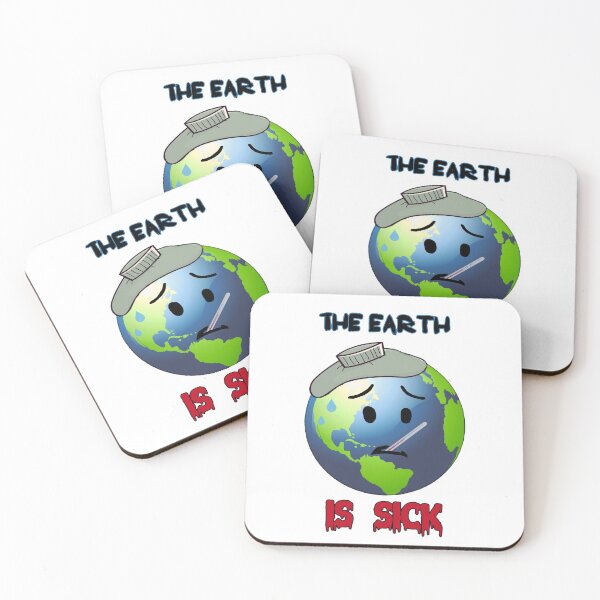 Item preview, The earth is sick | environment designed and sold by NathBros.
