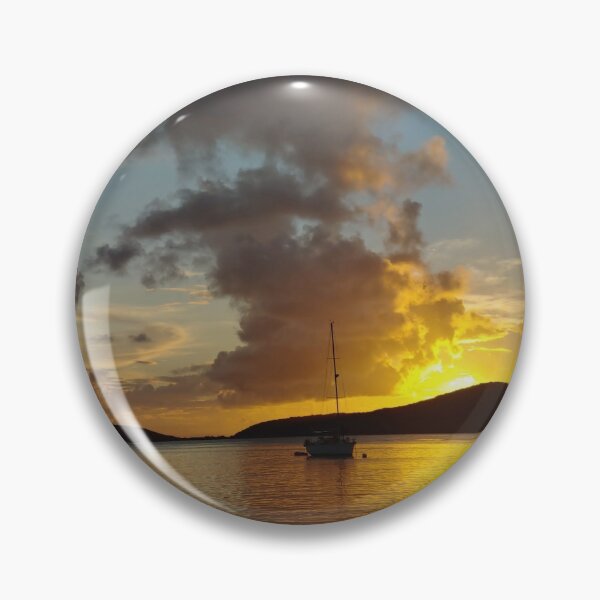 Item preview, Sailboat at sunset in Culebra, Puerto Rico designed and sold by rubenarocho.