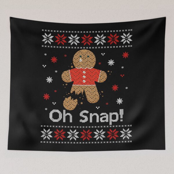 Item preview, Oh Snap! Ugly Christmas Sweater designed and sold by angelusdark.