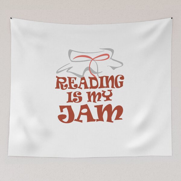 Item preview, Reading Is My Jam, Book Lover, Gift For Librarian, Book Reader, Book Nerd, Gift For Book Lover, Read Lover  designed and sold by PiDesignn.