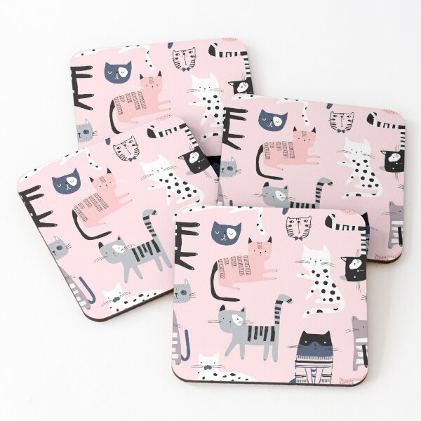 Item preview, Cat Pastel Pattern designed and sold by Huynhdesign.