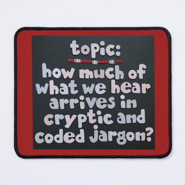 Item preview, Topic:  Cryptic and Coded designed and sold by prunellaparsnip.