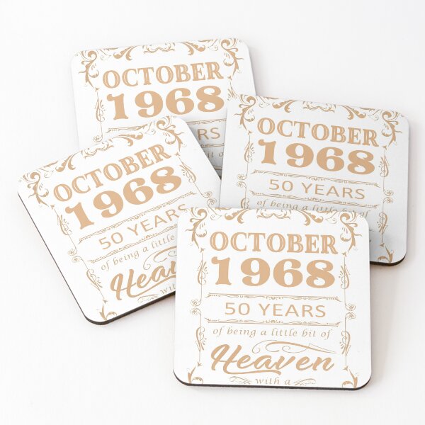 Item preview, October 50 years marry love yellow Heaven Post designed and sold by TomJohnson023.