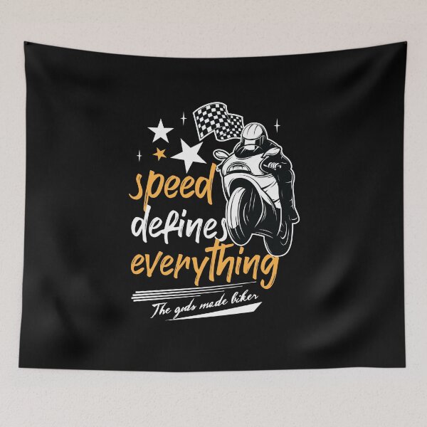 Item preview, Speed Defines Everything - biker designed and sold by cruzzcreation.