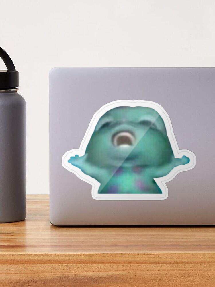 Screaming Bibble Stickers for Sale