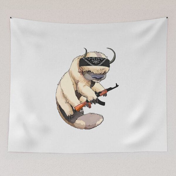 Item preview, Appa With A Choppa Tapestry designed and sold by karangjaheArt.