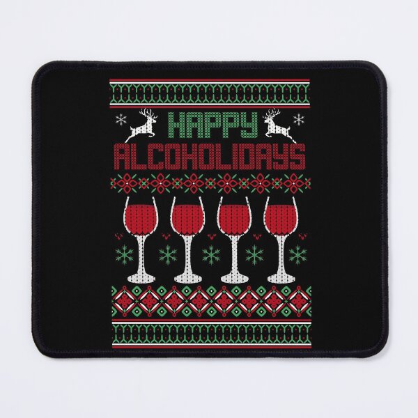 Item preview, Happy Alcoholidays Ugly Christmas Sweate designed and sold by angelusdark.