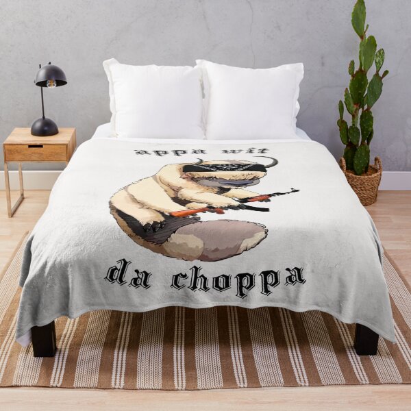 Vista previa del artículo con la obra «Tapiz de Appa con Choppa», diseñado y vendido por karangjaheArt.