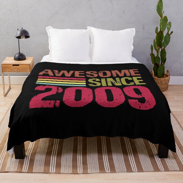 Item preview, Awesome Since 2009 Retro Vintage 12nd Birthday Gift designed and sold by designbychow.