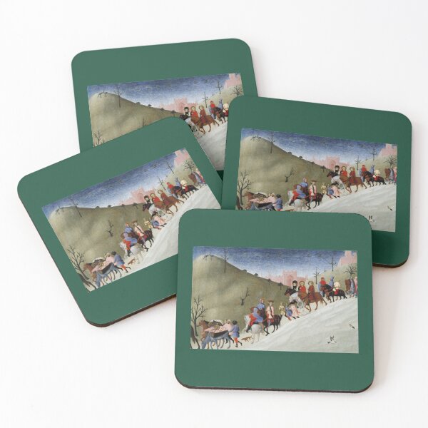 Item preview, The Journey of the Magi (ca. 1433–35) by Stefano di Giovanni - Christian Art   designed and sold by MANDY-DSN.