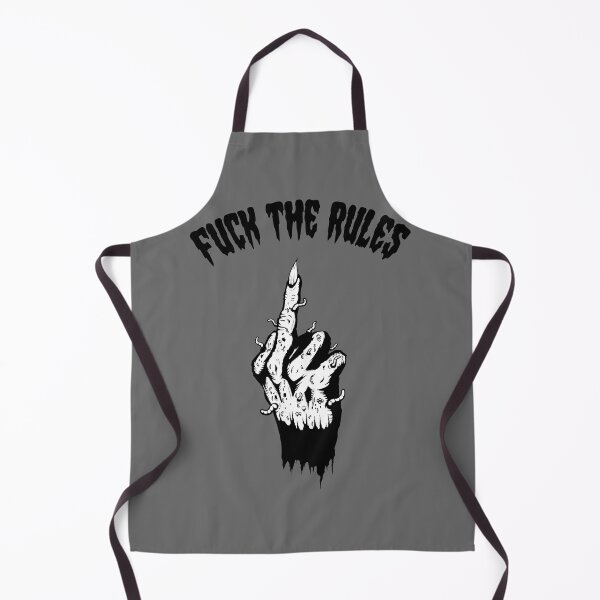 Item preview, FUCK THE RULES! (B&W) designed and sold by thegoodfiend.
