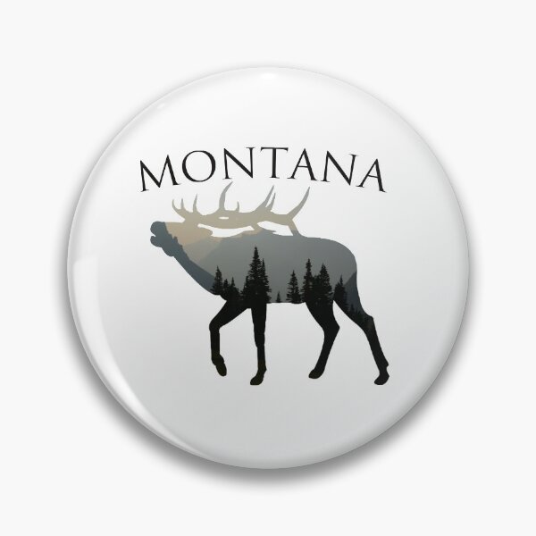 Item preview, Montana- Elk Design designed and sold by Whisperingpeaks.