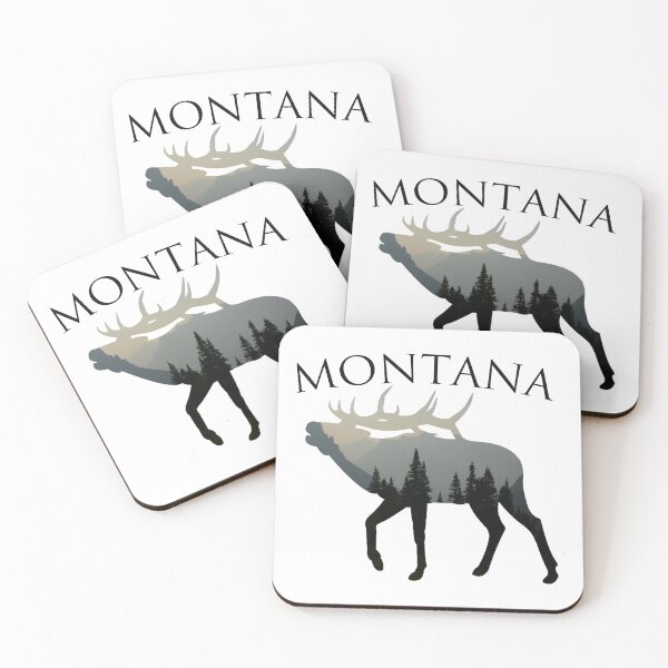 Item preview, Montana- Elk Design designed and sold by Whisperingpeaks.