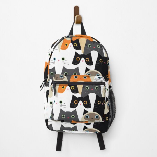 Item preview, Multicolor Cat Pattern designed and sold by Huynhdesign.