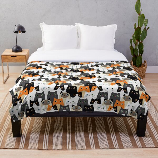 Item preview, Multicolor Cat Pattern designed and sold by Huynhdesign.