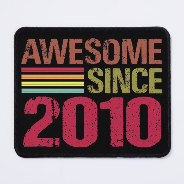 Item preview, Awesome Since 2010 Retro Vintage 11st Birthday Gift designed and sold by designbychow.
