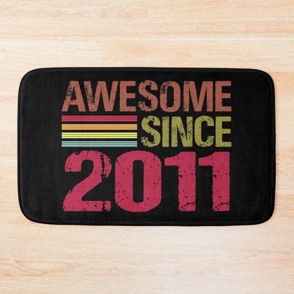 Item preview, Awesome Since 2011 Retro Vintage 10th Birthday Gift designed and sold by designbychow.