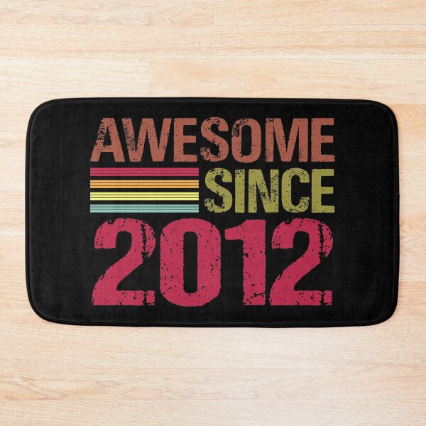 Item preview, Awesome Since 2012 Retro Vintage 9th Birthday Gift designed and sold by designbychow.