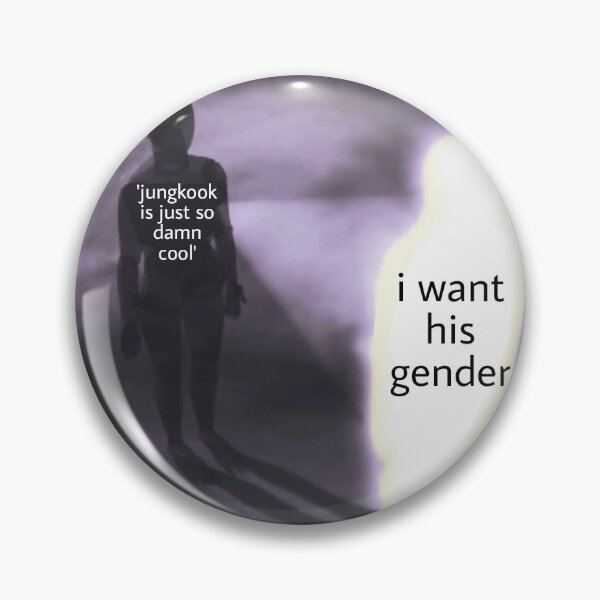 Item preview, gender stealing sticker jungkook designed and sold by novaskey.