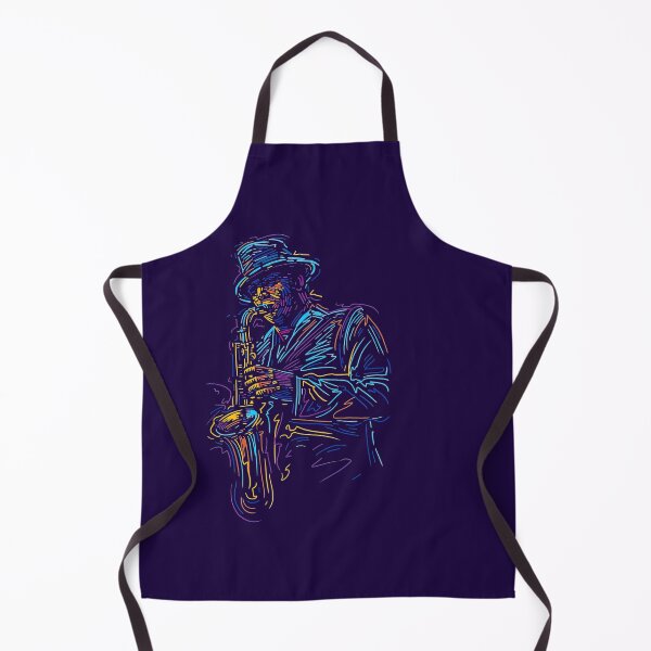 Item preview, Saxophonist with a Hat, Saxophone Player, Saxophonist, Saxophone Lover, Jazz Musician designed and sold by graphic-genie.