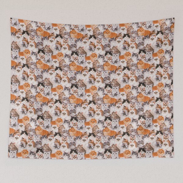 Item preview, Realistic Cat Pattern designed and sold by Huynhdesign.