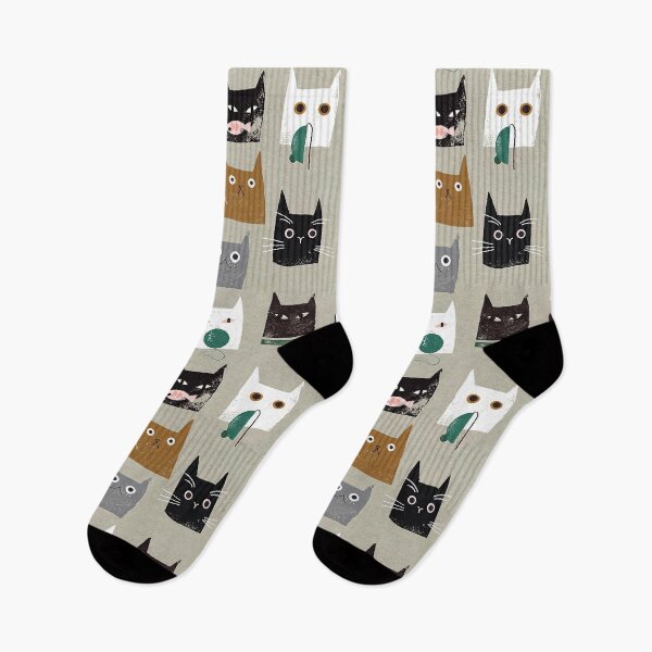 Item preview, Rubber Stamp Cat Gang Pattern designed and sold by Huynhdesign.